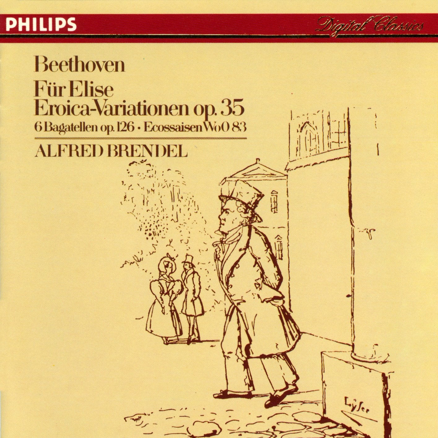 Albumblatt 'Für Elise' / Eroica-Variationen. Klassik-CD Classical