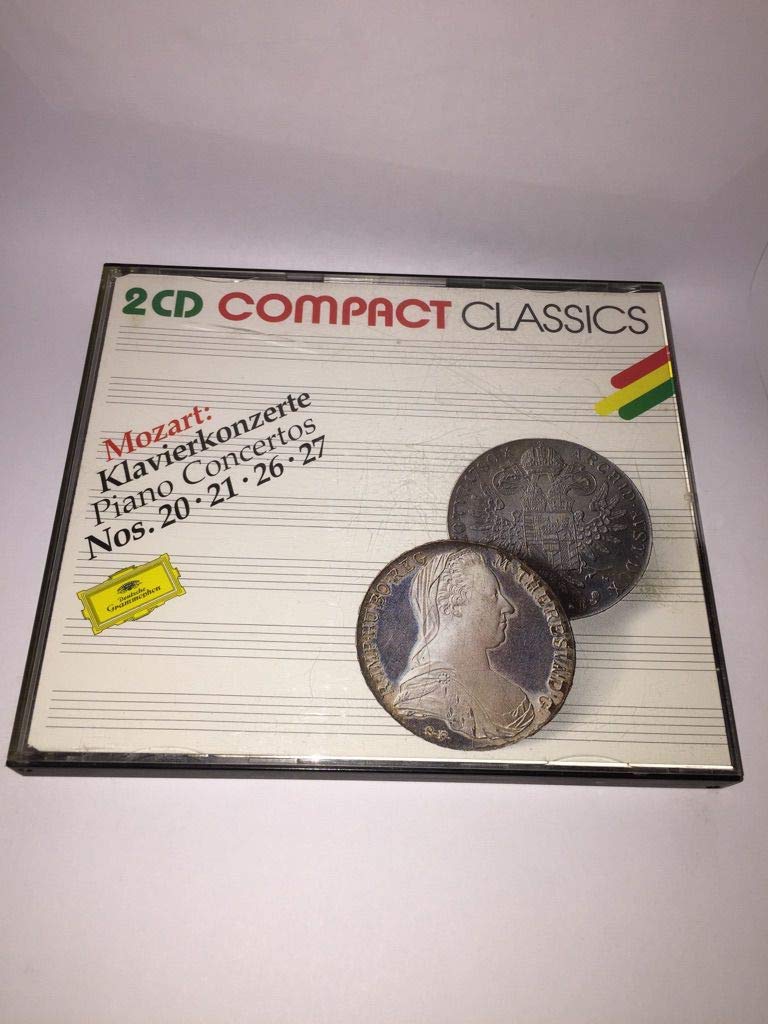 Mozart Piano Concertos Nos. 20,21,26,27 Music