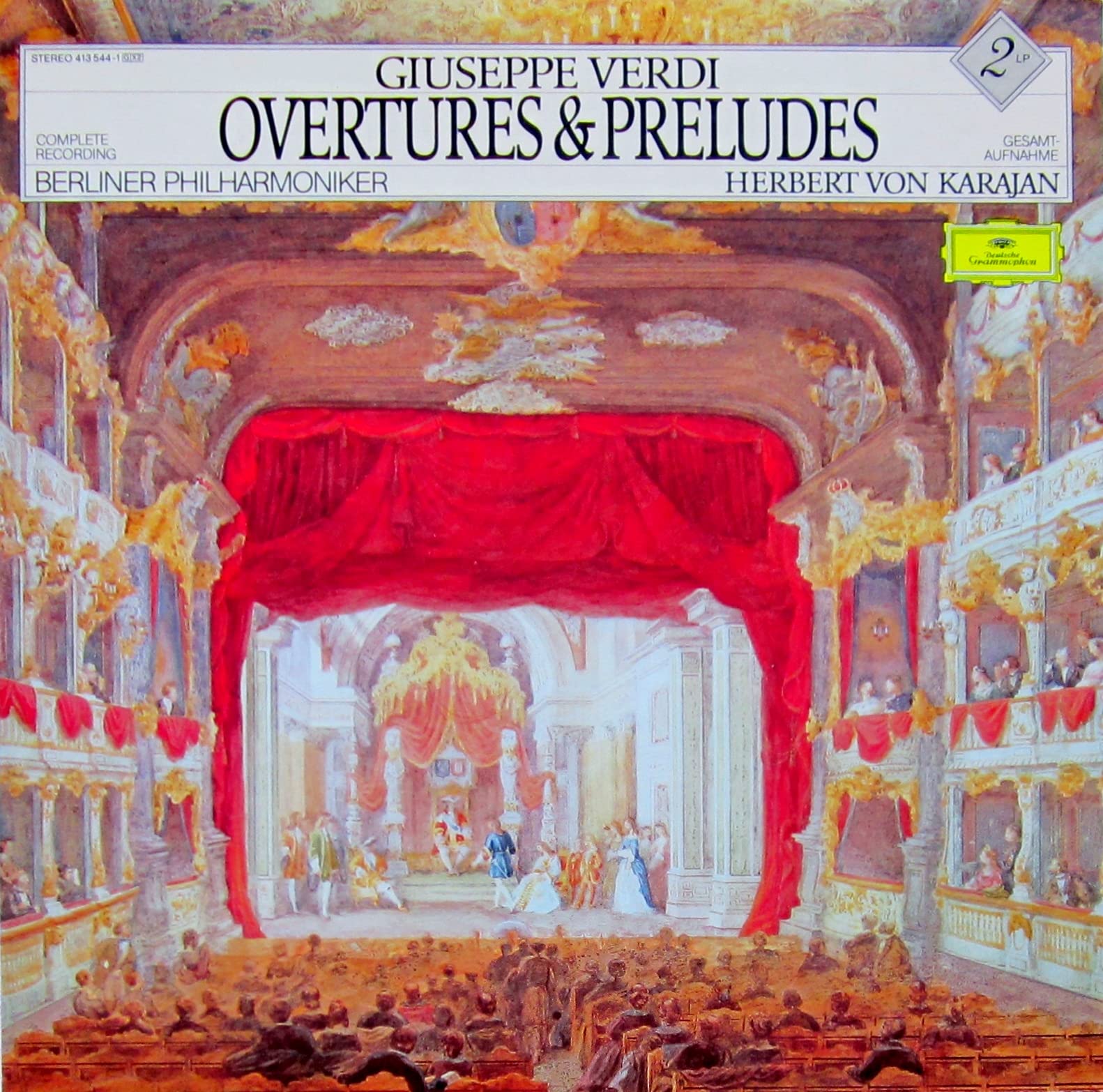 Verdi-Karajan -Ouvertures et Preludes Music