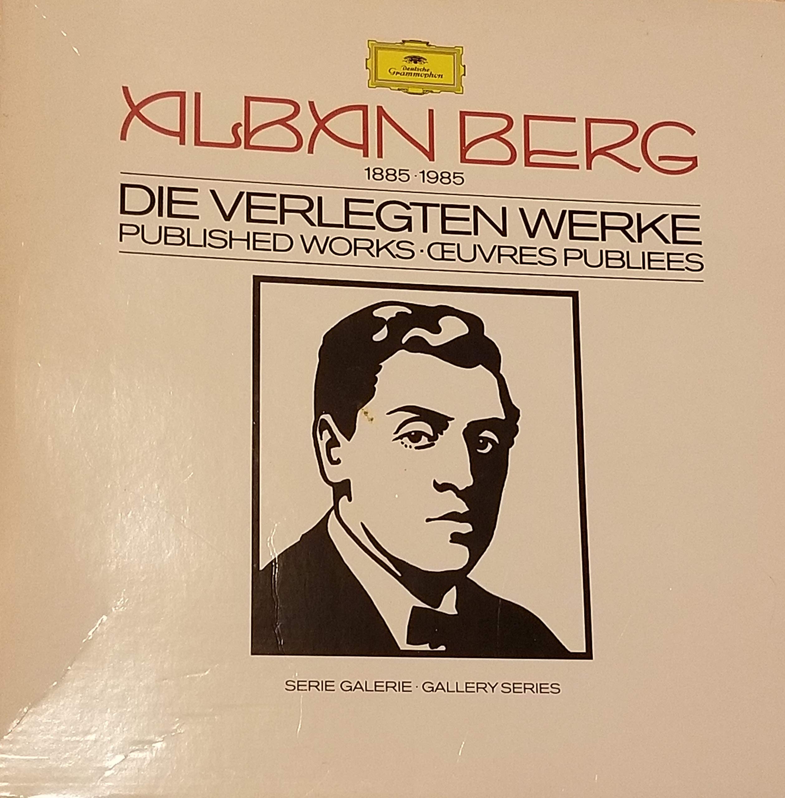 Berg -Oeuvres Publiees Music