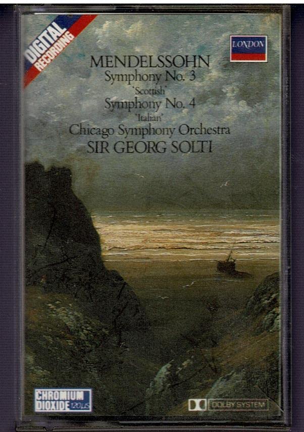 Mendelssohn-Solti -Symphonies N 3 & 4 cd