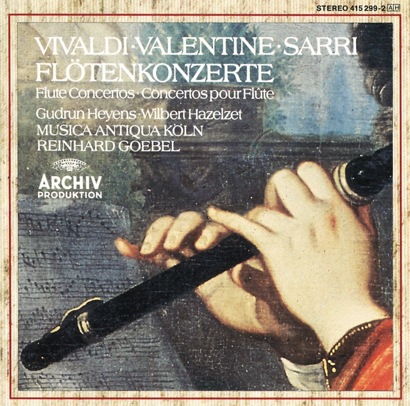 Vivaldi/Valentine/Sarri: Flötenkonzerte Books