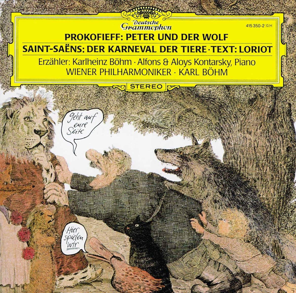 Peter und der Wolf / Der Karneval der Tiere. Klassik-CD Music for Children