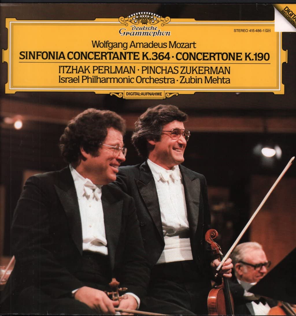 Mozart-Mehta -Symphonie Concertante Music