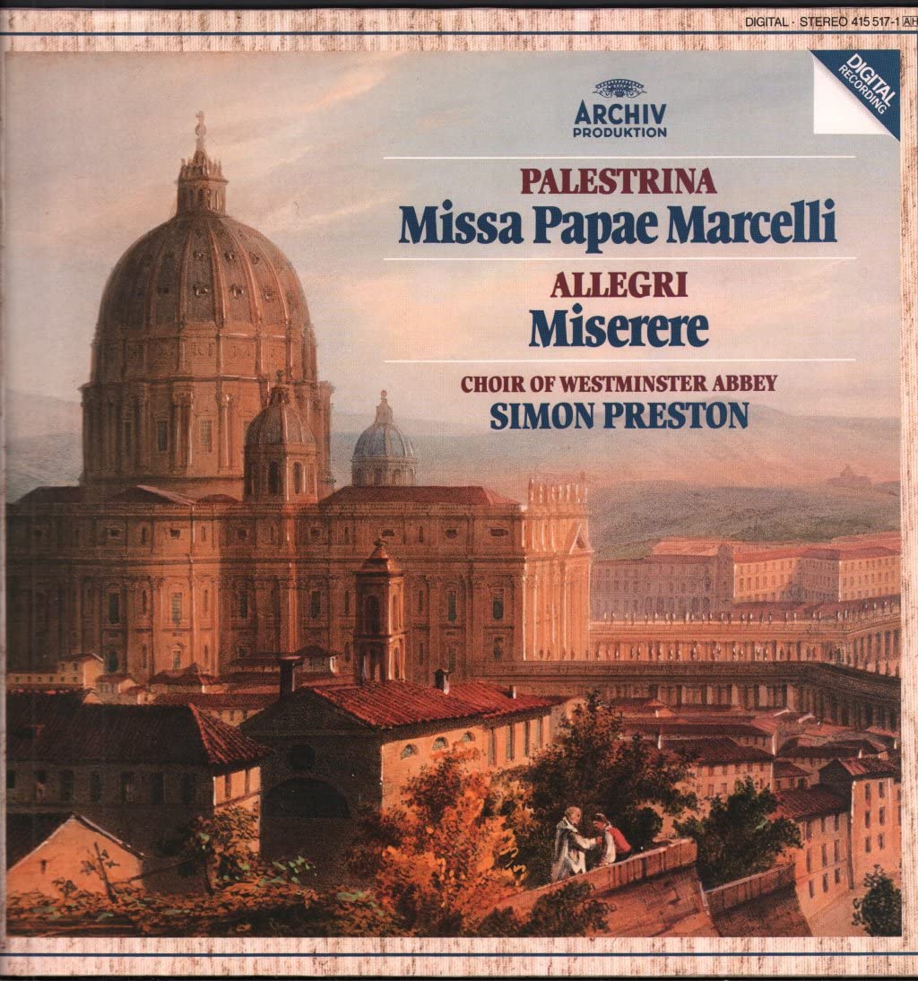 Pallestrina: Missa Papae Marcelli / Allegri: Miserere Music