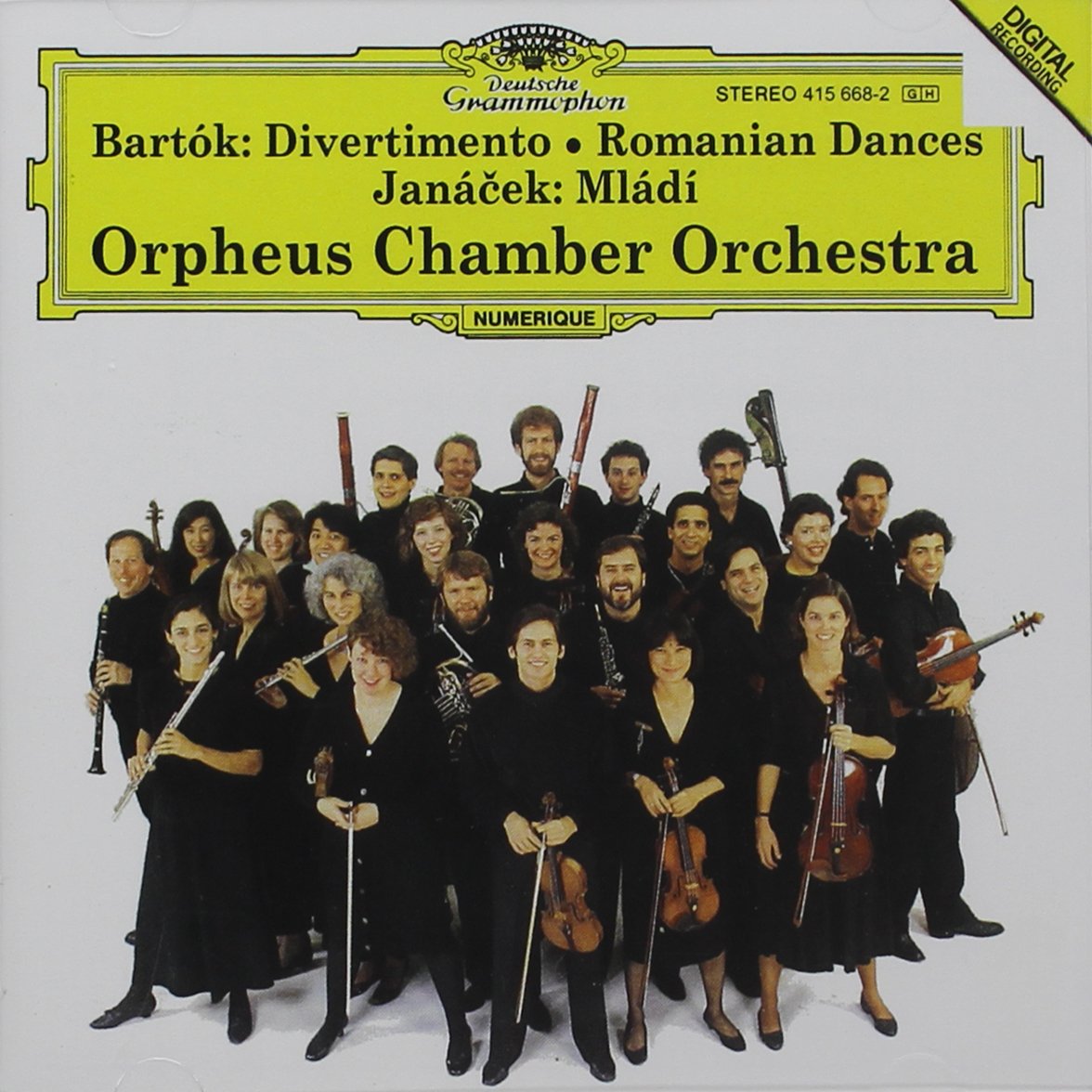 Bartok: Divertimento, Rumänische Volkstänze / Janacek: Mladi Classical