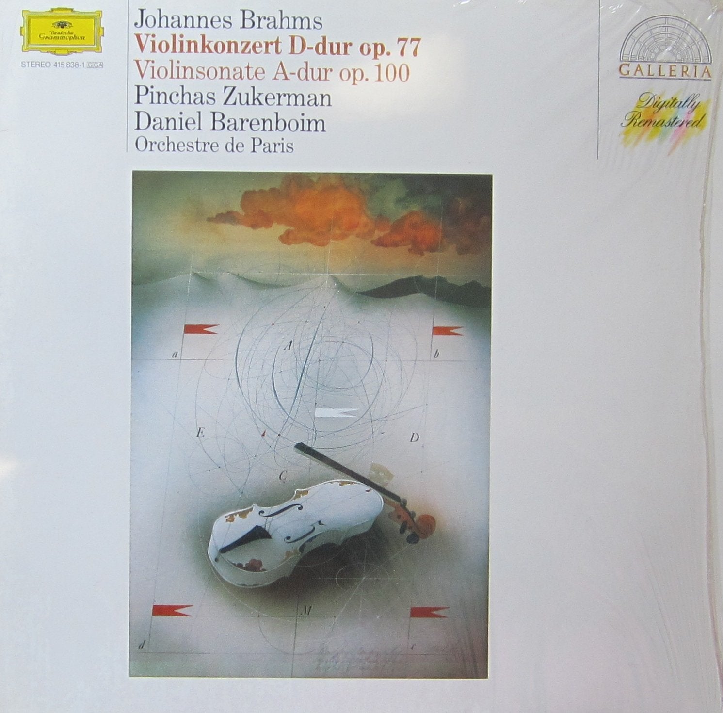 Brahms-Barenboim-Concerto pour Violon cd