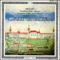 Symphonies K 16a "Odense", K 45a "Alte Lambach", K 167a Classical