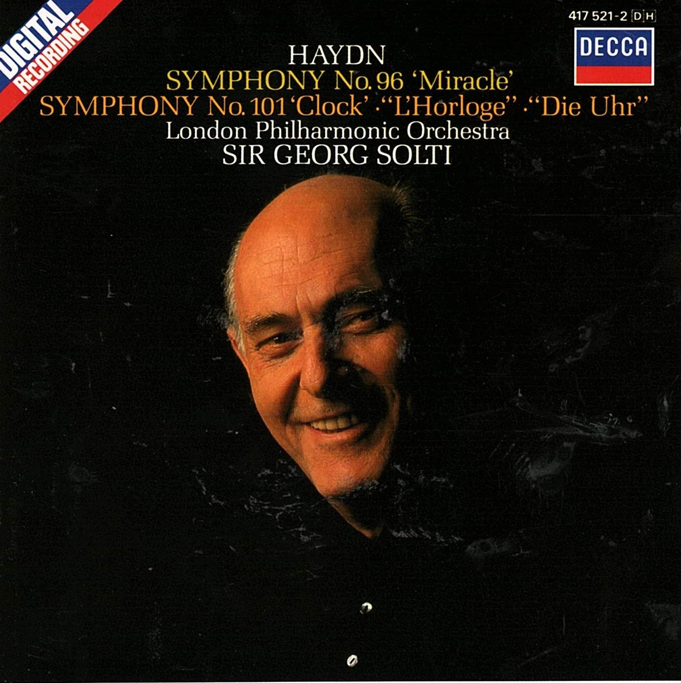 Symphonien Nr. 96 "Miracle" & 101 "Die Uhr" Classical