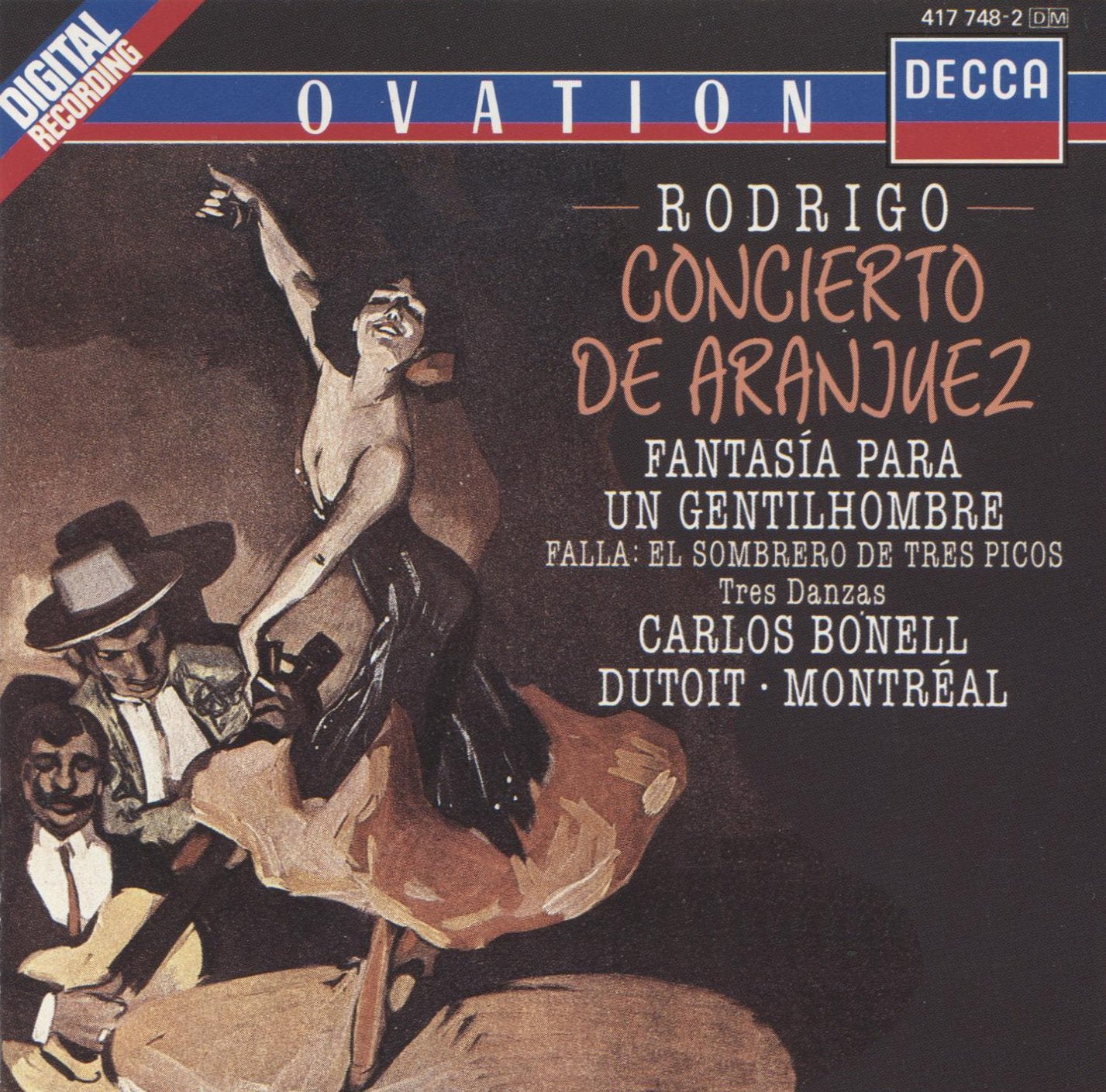 Rodrigo: Concerto de Aranjuez / Falla: El Sombrero de tres picos + Fantasia para un gentilhombre Classical