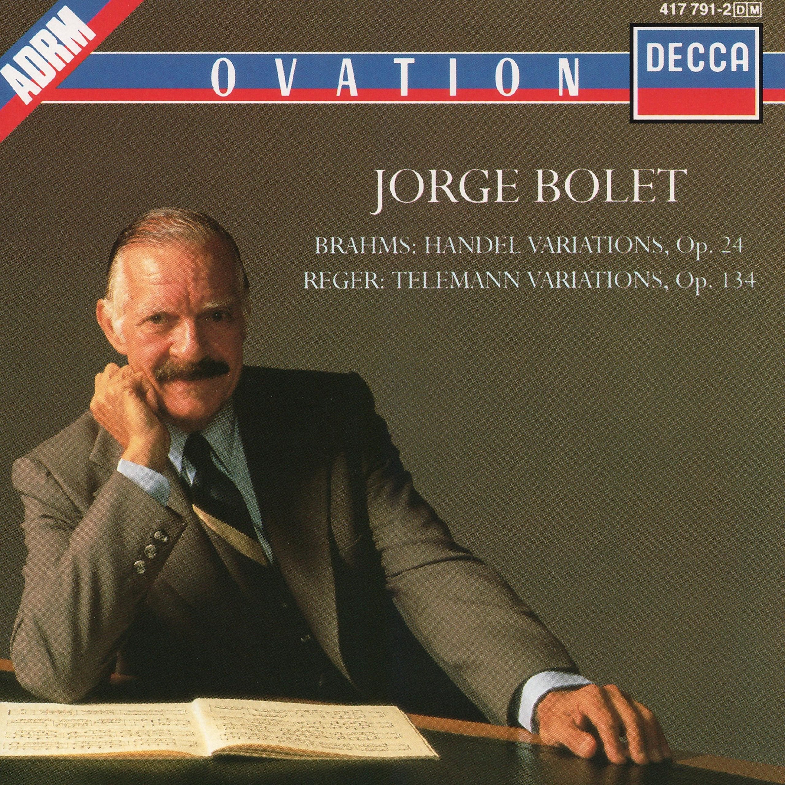 Product Image: Brahms/Reger-Bolet-Variations sur Un Thème de