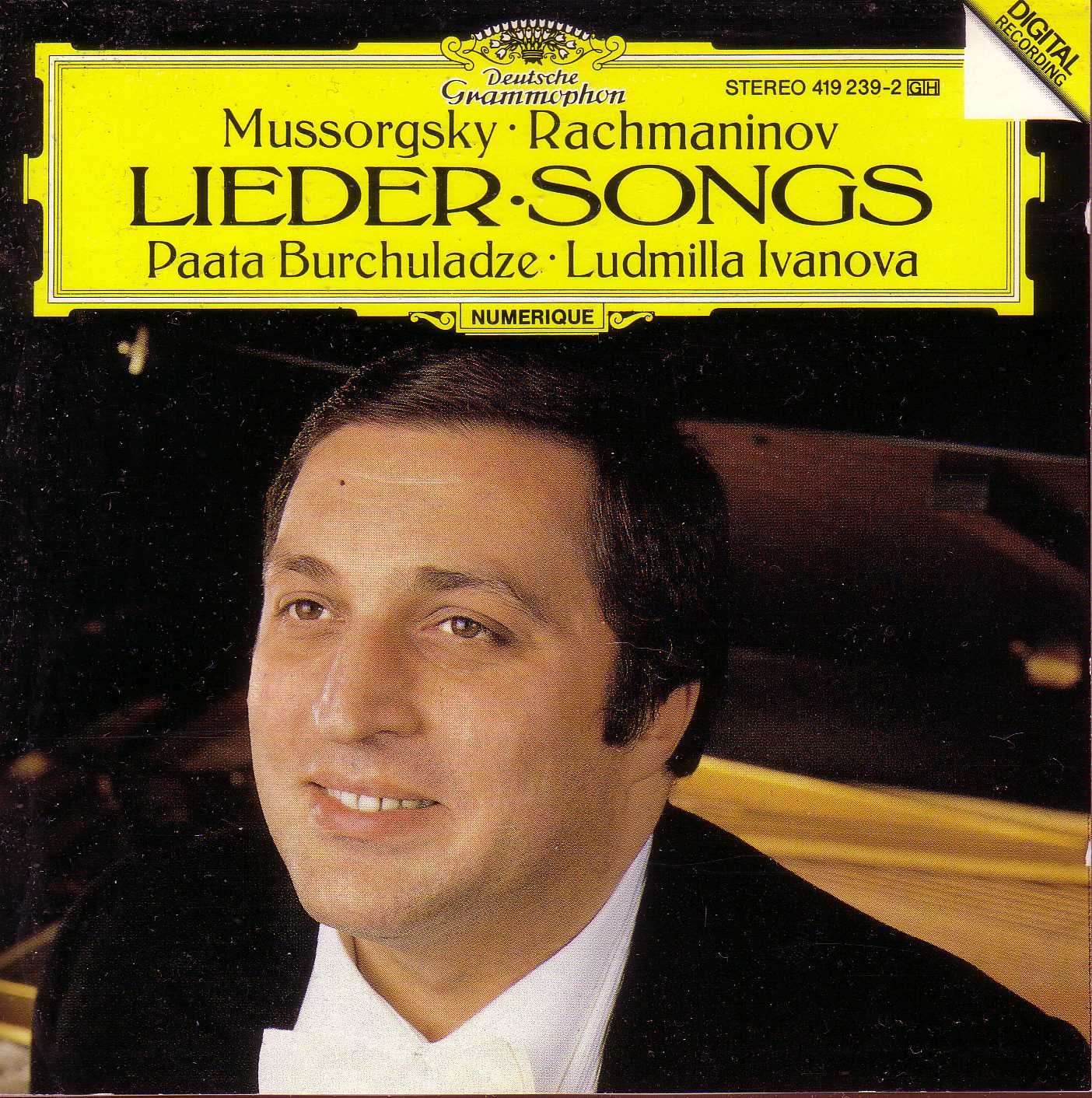 Mussorgsky/Rachmaninov: Lieder Music
