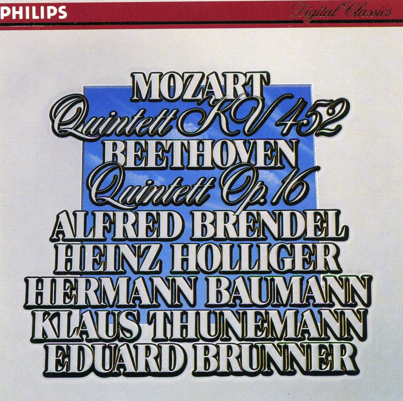 Quintett KV 452 / Quintett Op. 16 Classical