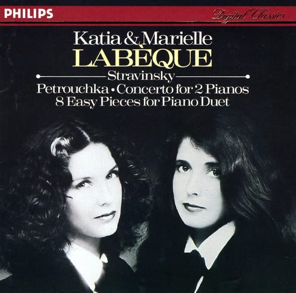Katia & Marielle Labeque - Petrouchka / Concerto for 2 Pianos / 8 Easy Pieces for Piano Duet Classical
