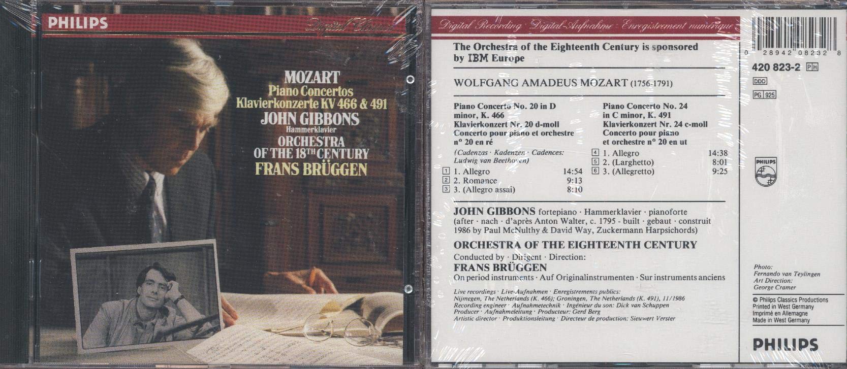 Mozart: Klavierkonzerte Nr. 20 & 24 Classical