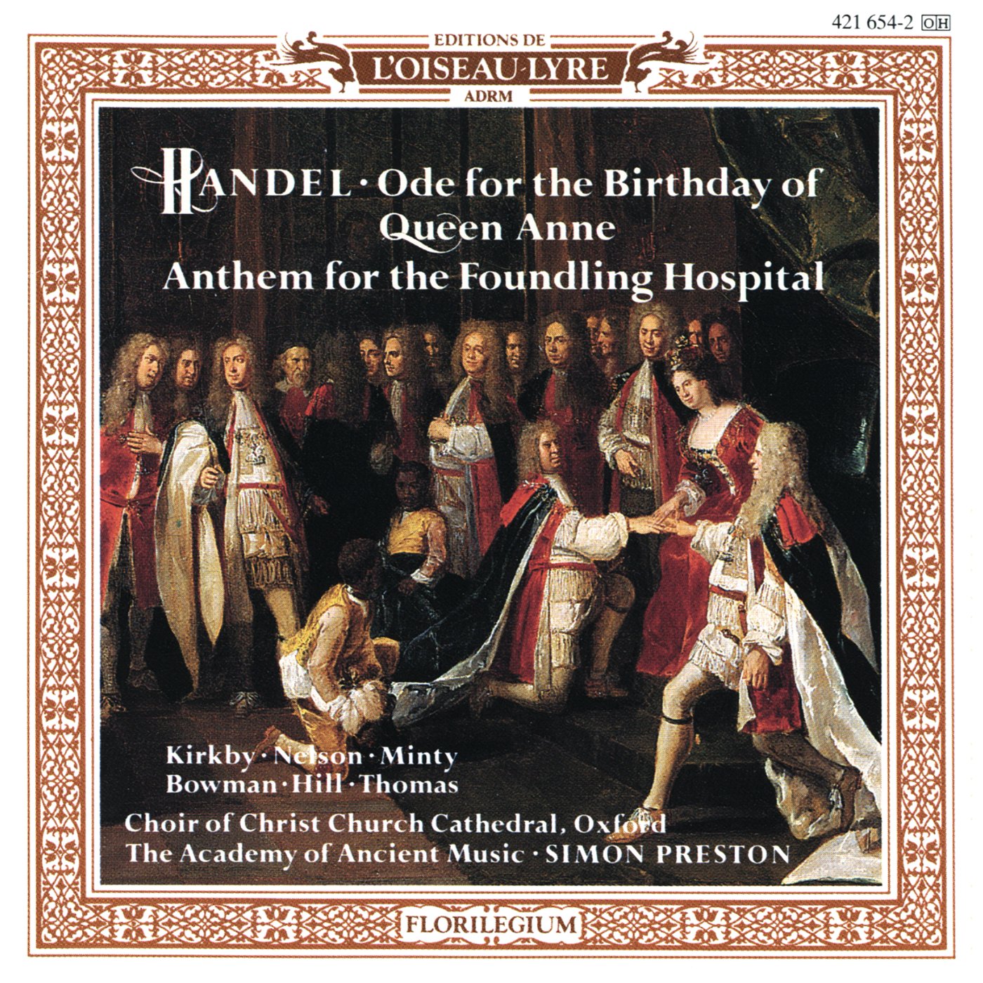 Ode for Queen Anne/Foundling Hospital/Missa Brevis Classical