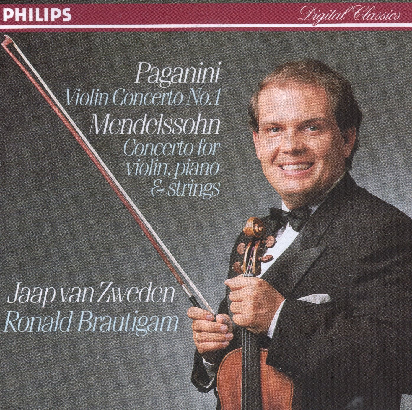 Paganini:Violin Concerto No.1.Mendelssohn:Concerto for Violin,Piano & Strings Music