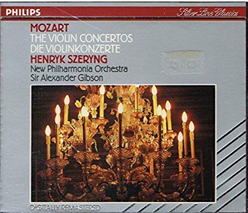 Mozart-Gibson -Concertos pour Violon Music