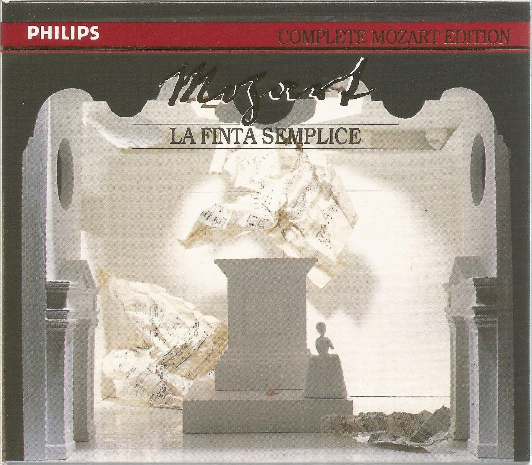 La Finta Semplice (Die vollständige Mozart-Edition - Vol. 28) Classical