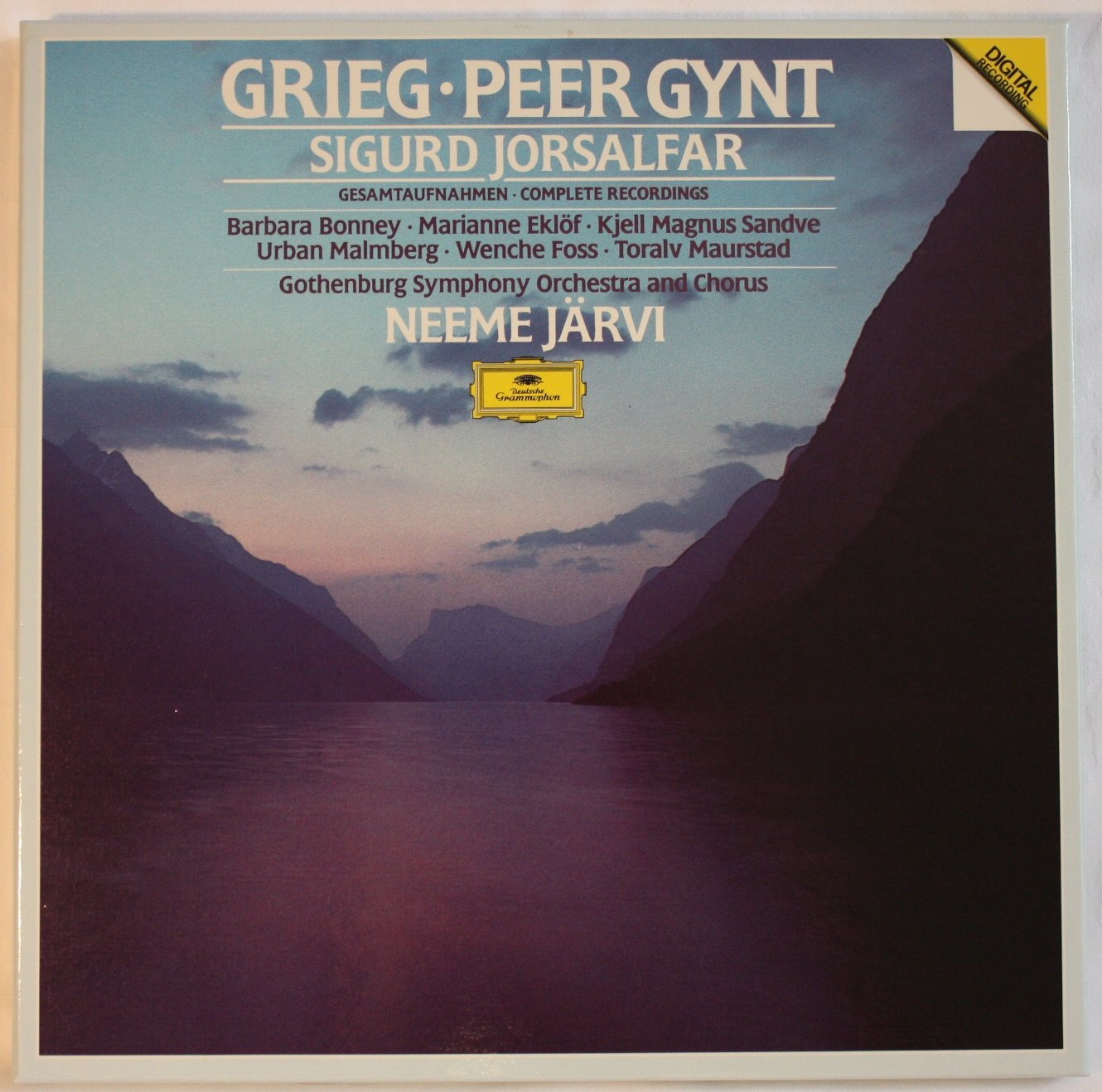 Sigurd Jorsalfar Grieg Peer Gynt Classical