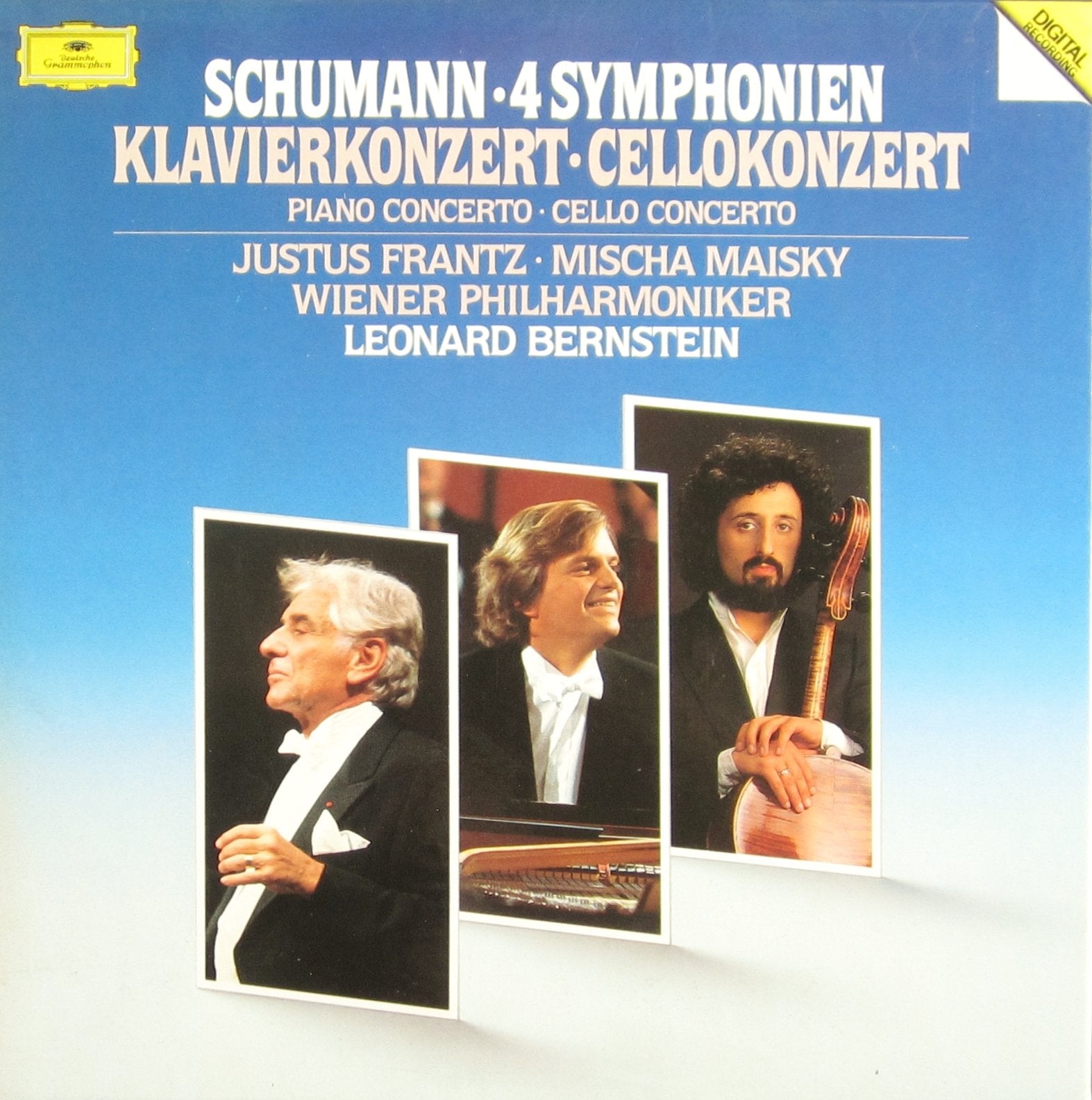 Schumann: 4 Symphonien / Klavierkonzert / Cellokonzert Music
