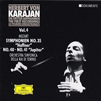 Herbert von Karajan: Die ersten Aufnahmen, Vol. 4 - Mozart: Symphonien No. 35 "Haffner", No. 40, No. 41 "Jupiter" Classical