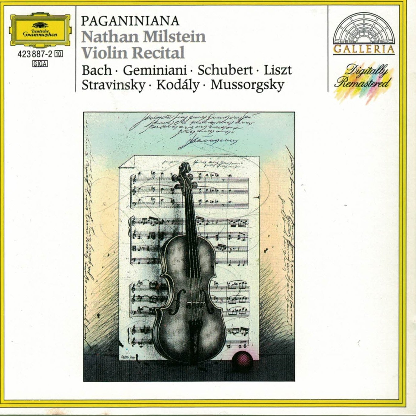 Paganiniana-Obras Violin-Milstein Classical