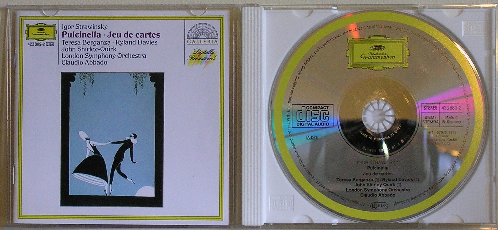 Pulcinella/Jeu de Cartes Classical