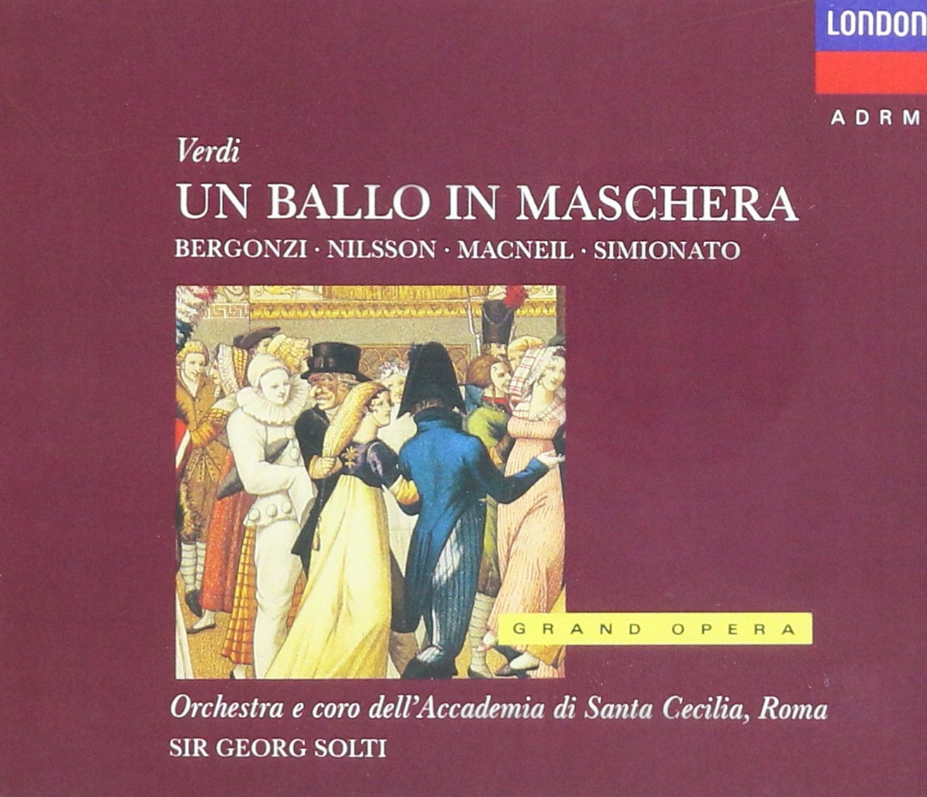Verdi: Un Ballo In Maschera Classical