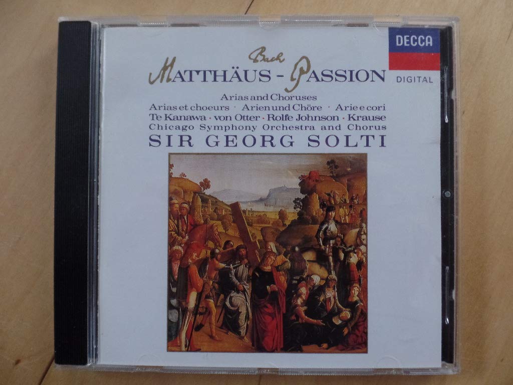 Matthäus-Passion (Arien und Chöre) Classical