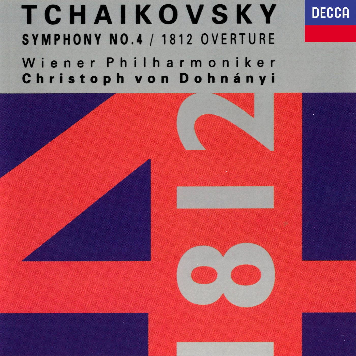 Product Image: Symphony 4 / 1812 Overture