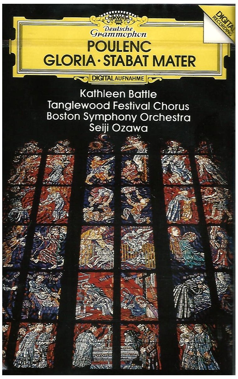Poulenc-Ozawa -Gloria/Stabat Mater cd