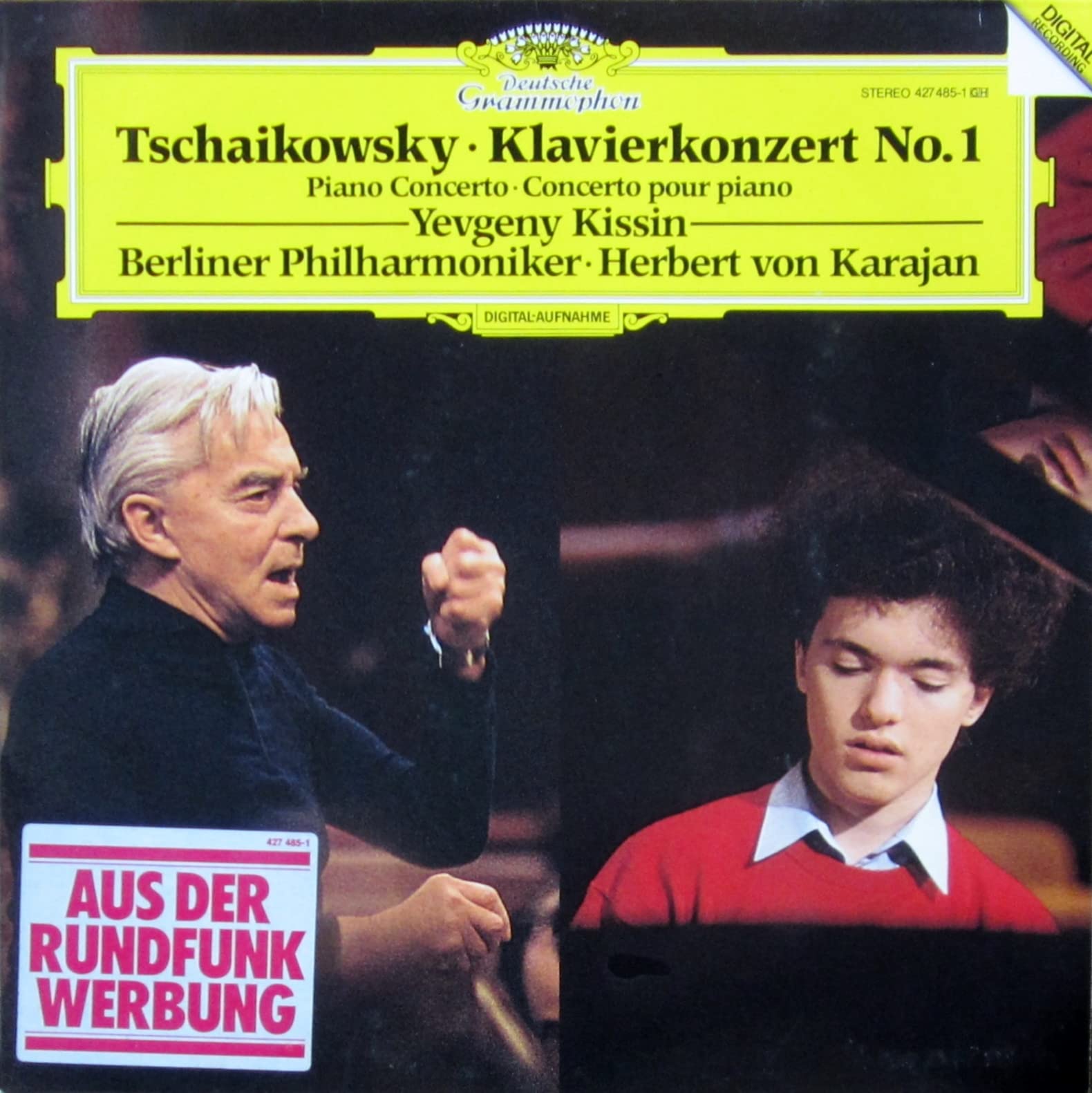 Klavierkonzert Nr.1 - Piano Concerto No.1 - Concerto pour Piano / Vier Stücke op.51 / Etude cis-moll op.42 Nr.5 (Digital Aufnahme/recording, Philharmonie Berlin 12/1988) Music