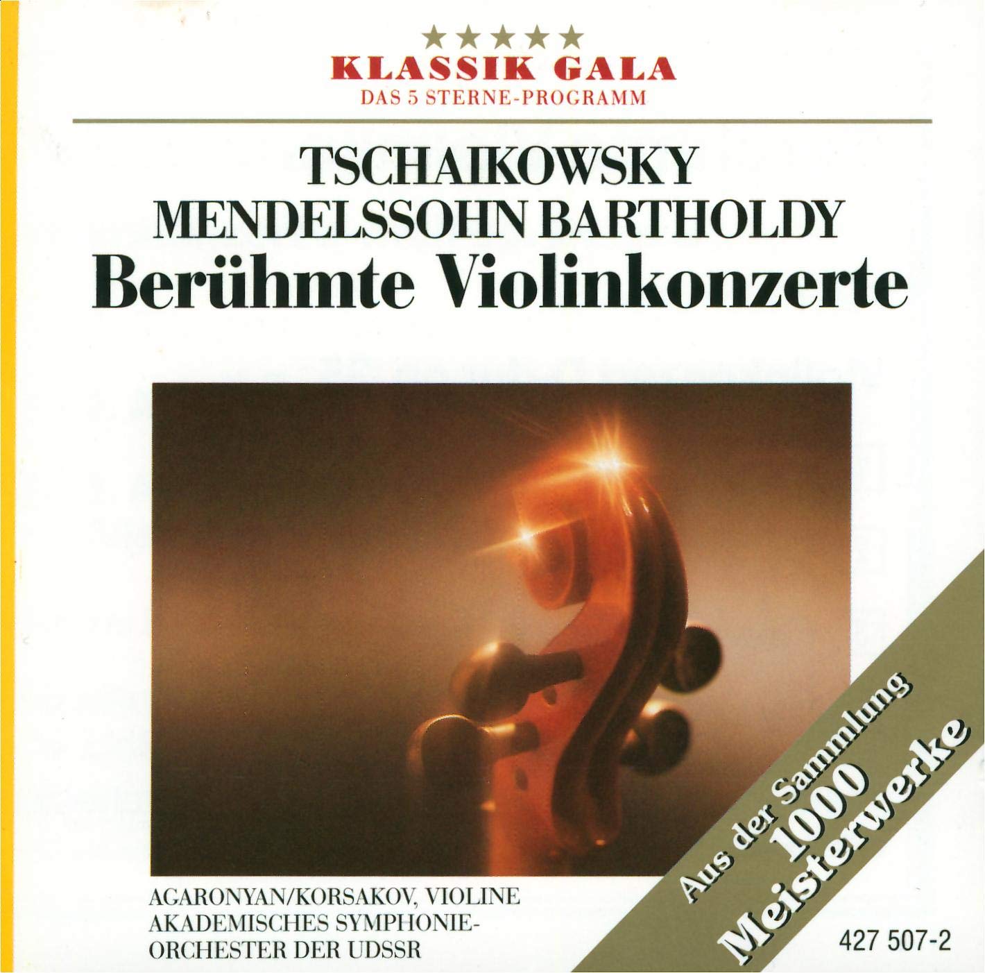 Berühmte Violinkonzerte - 1000 Meisterwerke Music