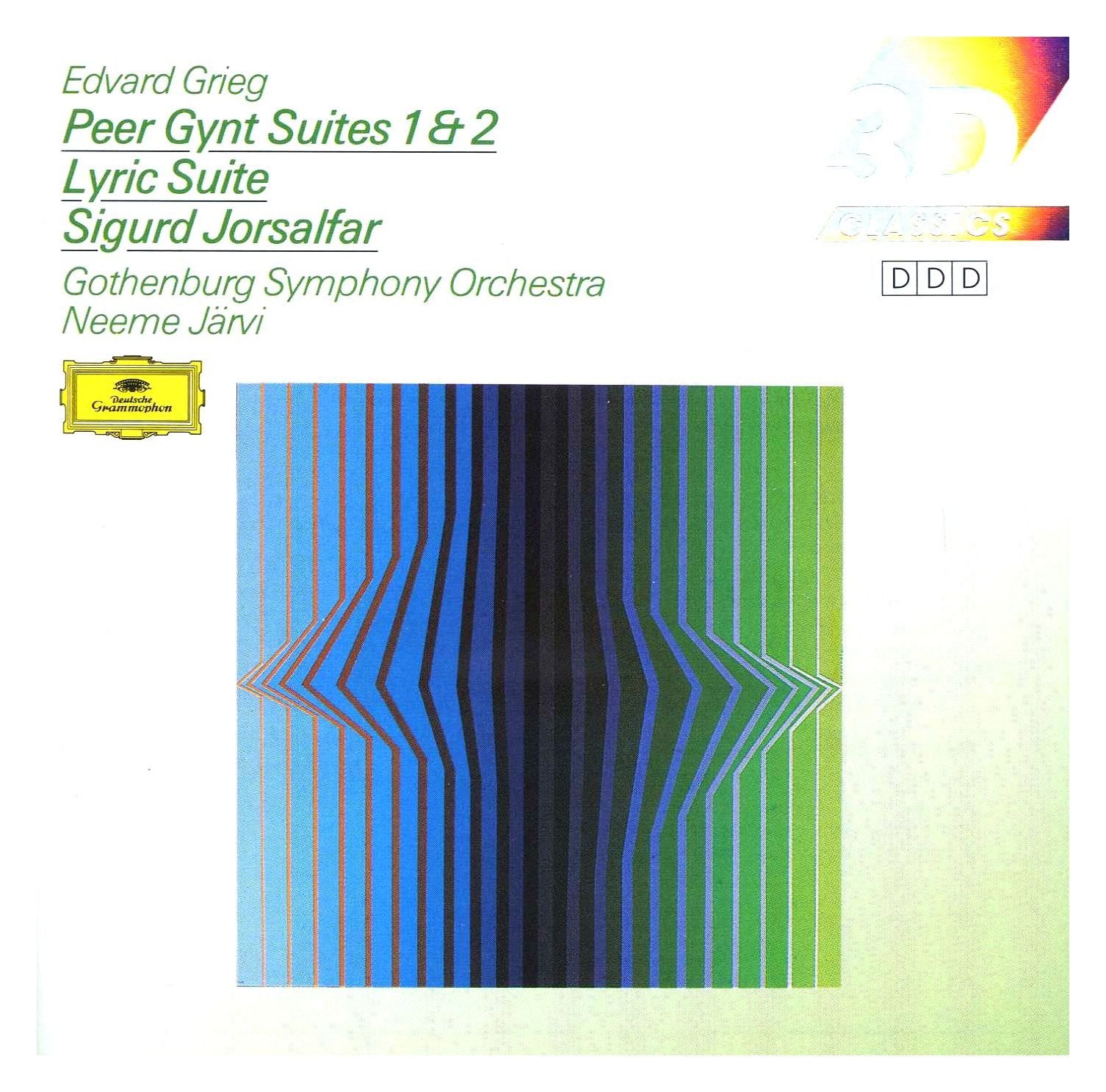 Peer Gynt Suites 1&2, Lyric Suite, Sigurd Jorsalfar Classical