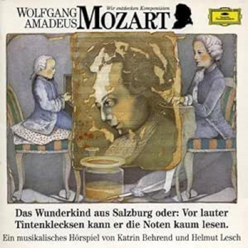 Wolfgang Amadeus Mozart. Das Wunderkind aus Salzburg. CD Music for Children