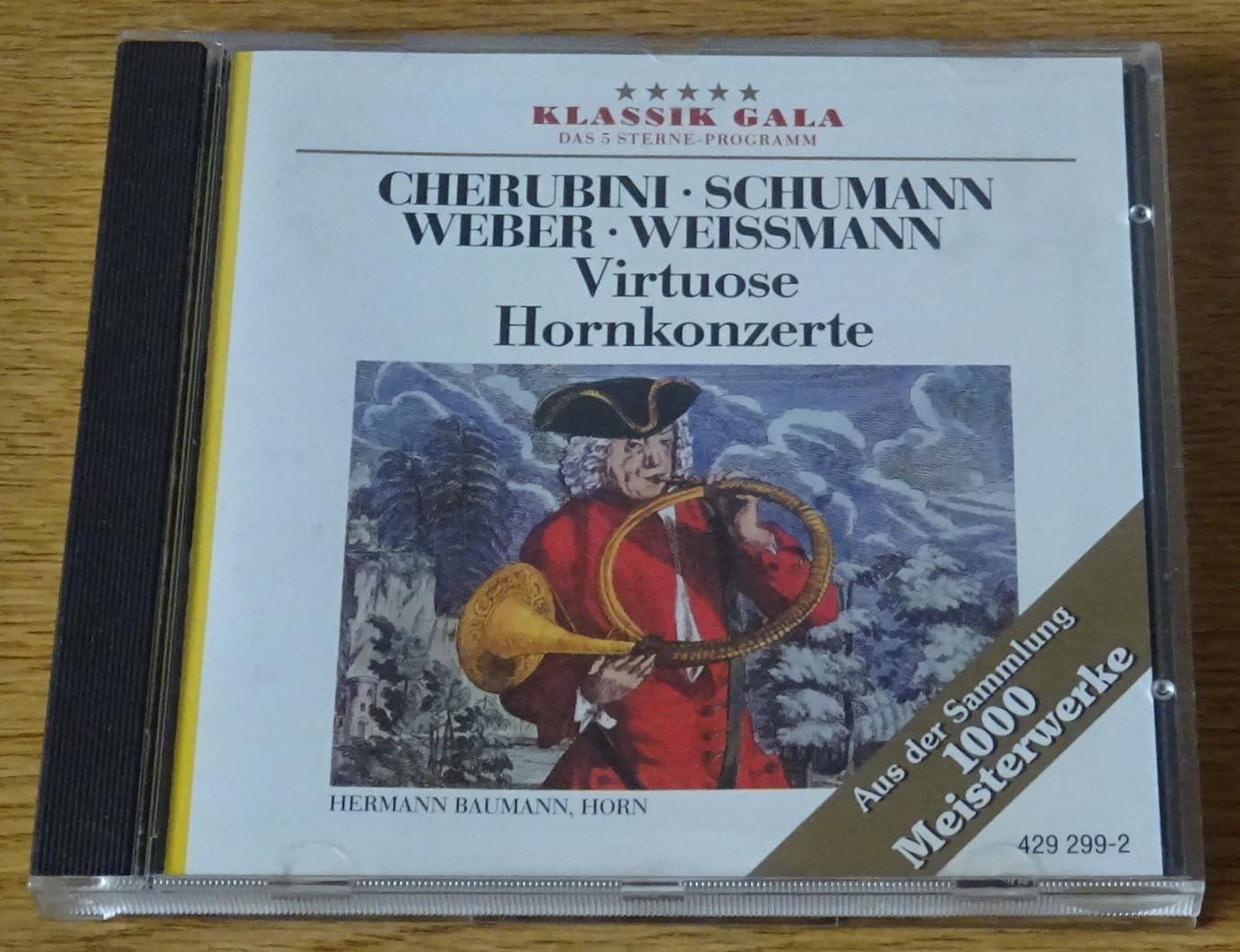 Cherubini ,Schumann,Weber,Weissmann Hornconcerte Music