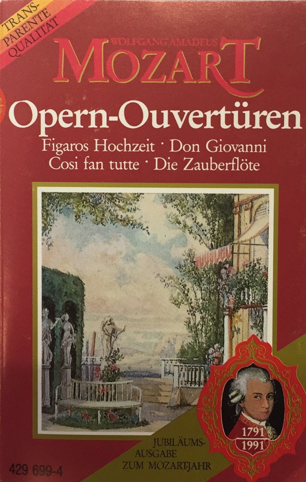 Wolfgang Amadeus Mozart Opern-Ouvertüren cd