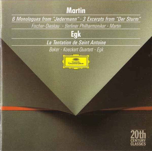 Martin: Jedermann & Der Sturm / Egk: La Tentation de Saint Antoine Classical