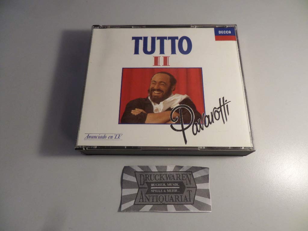 Tutto Pavarotti II: Canciones y arias Music