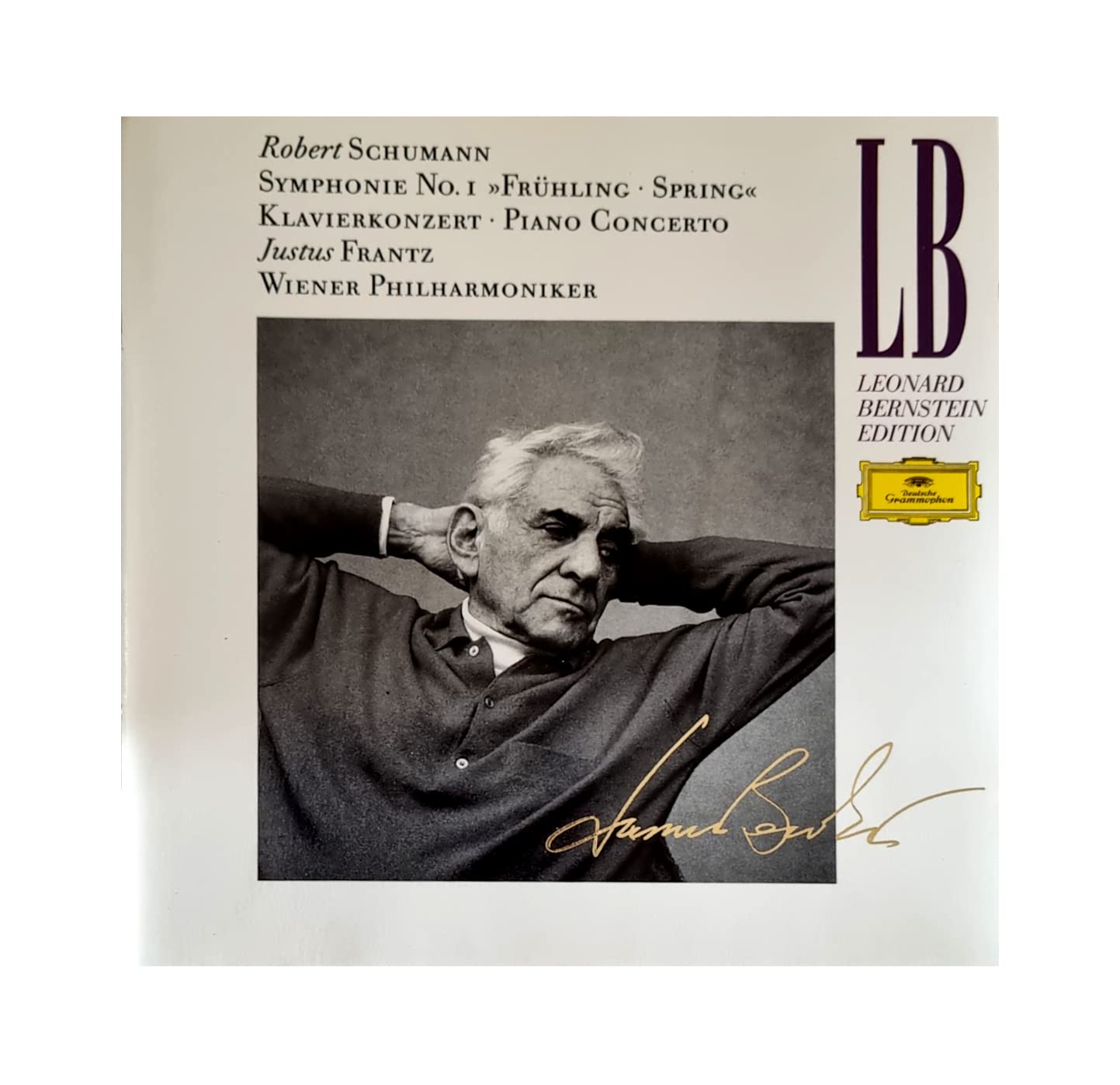 Leonard Bernstein Edition: Schumann Symphony No.1 Spring, Frantz Piano Concerto Pop