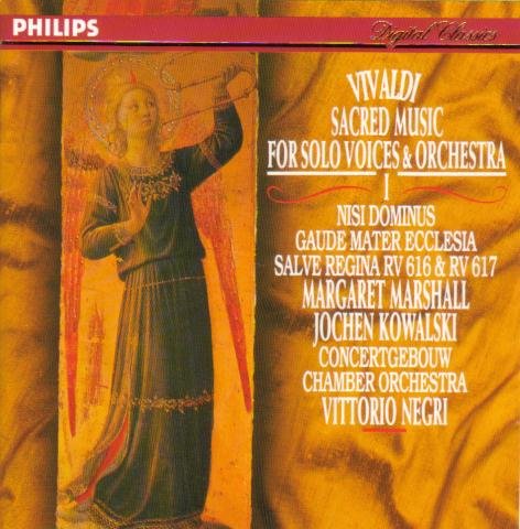 Vivaldi: Geistliche Musik - Sacred Music for Solo Voices & Orchestra Classical