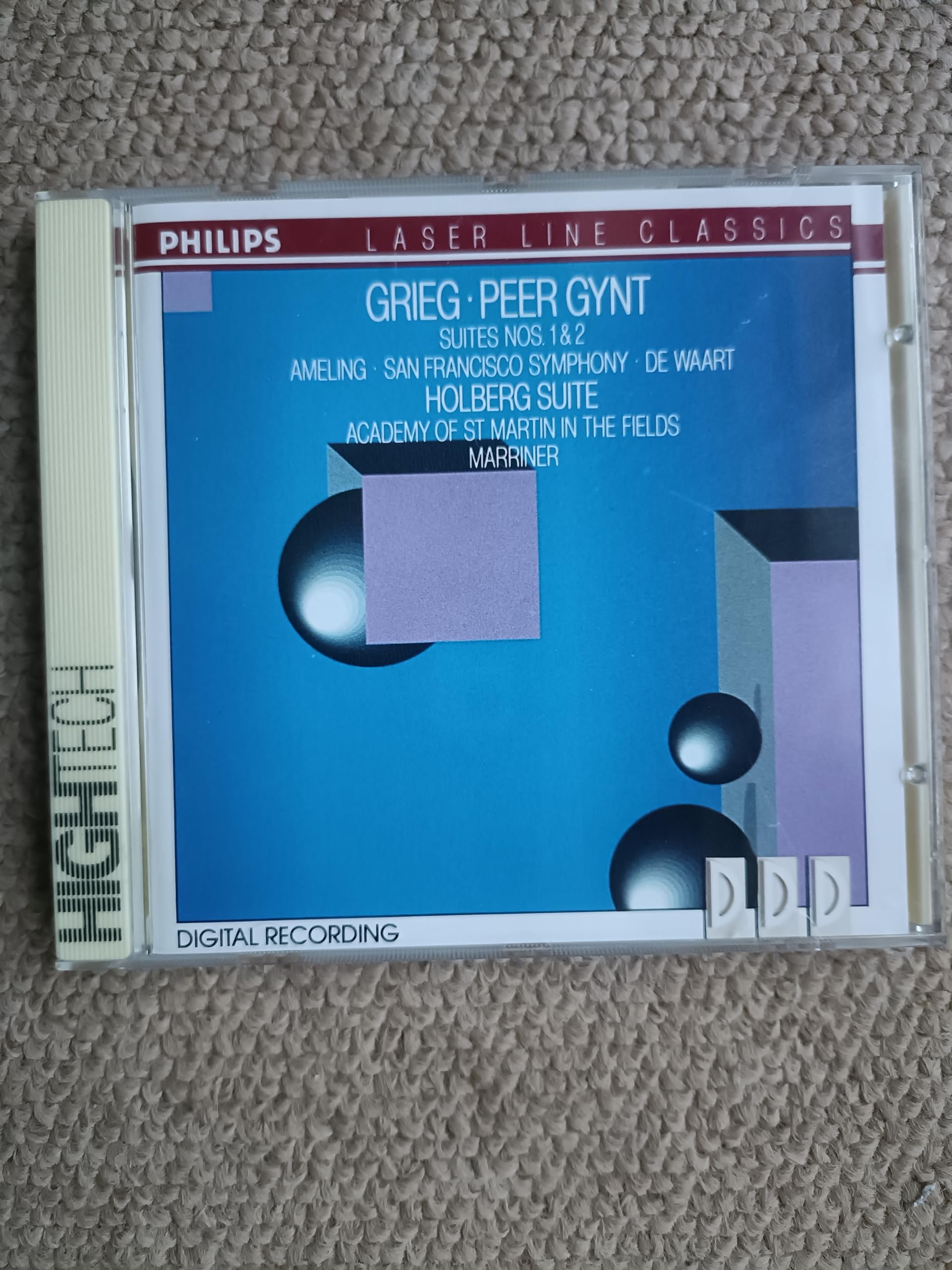 Peer GyntUtdrag/Holbergsvit Classical