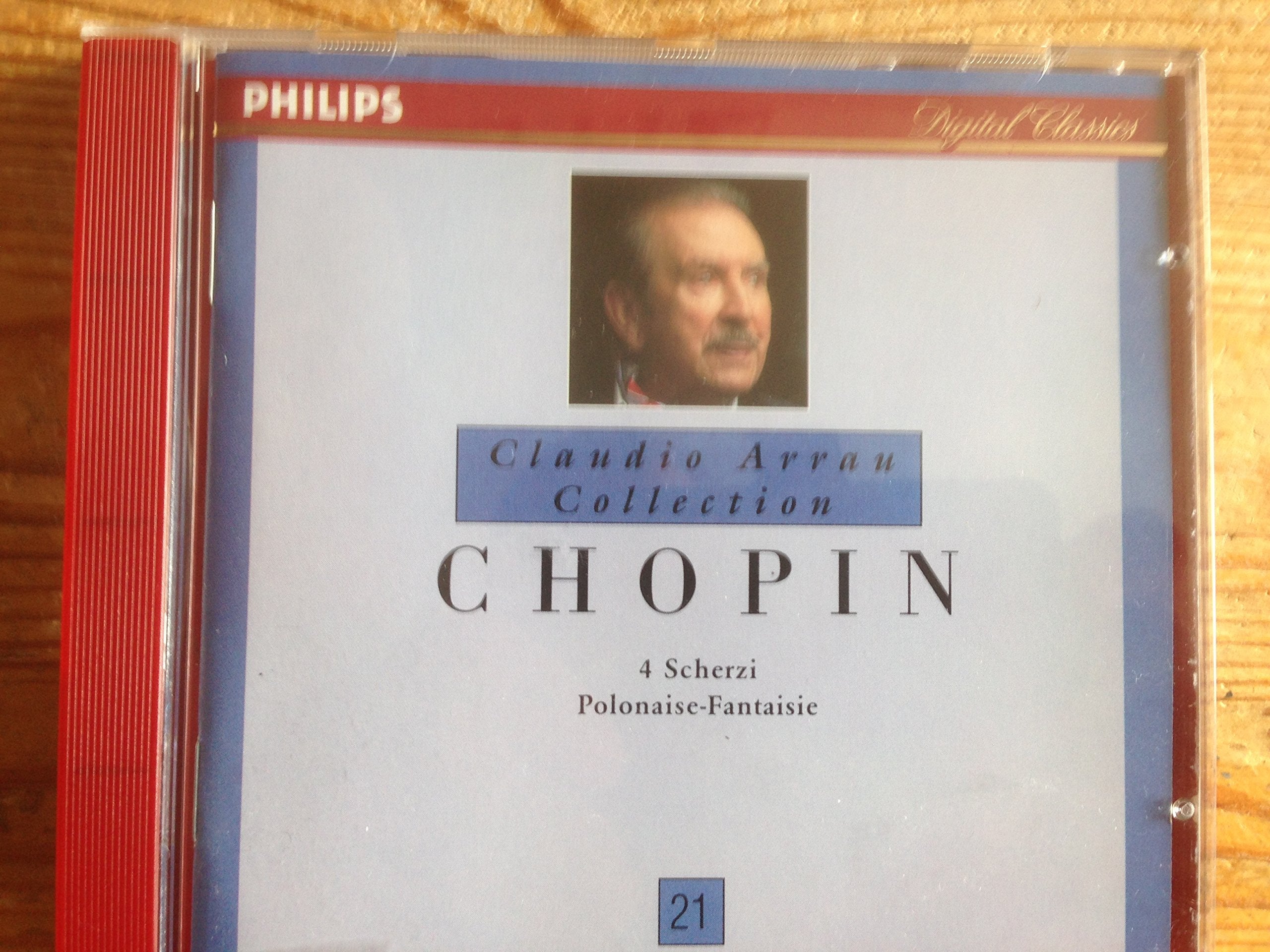 Claudio Arrau Collection Vol. 21- Chopin. Scherzi 1-4 / Polonaise-Fantaise-7 Music