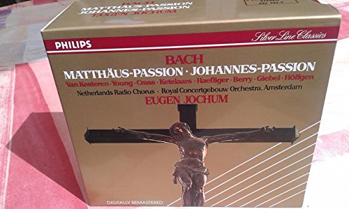 BACH: St. Matthew Passion & St. John Passion / Jochum, Royal Concertgebouw Orchestra, Franz Crass (Bass), Alexander Young (Tenor), Marga Höffgen (Alto), Agnes Giebel (Soprano), Ernst Haefliger (Tenor), Walter Berry (Bass Baritone) Music
