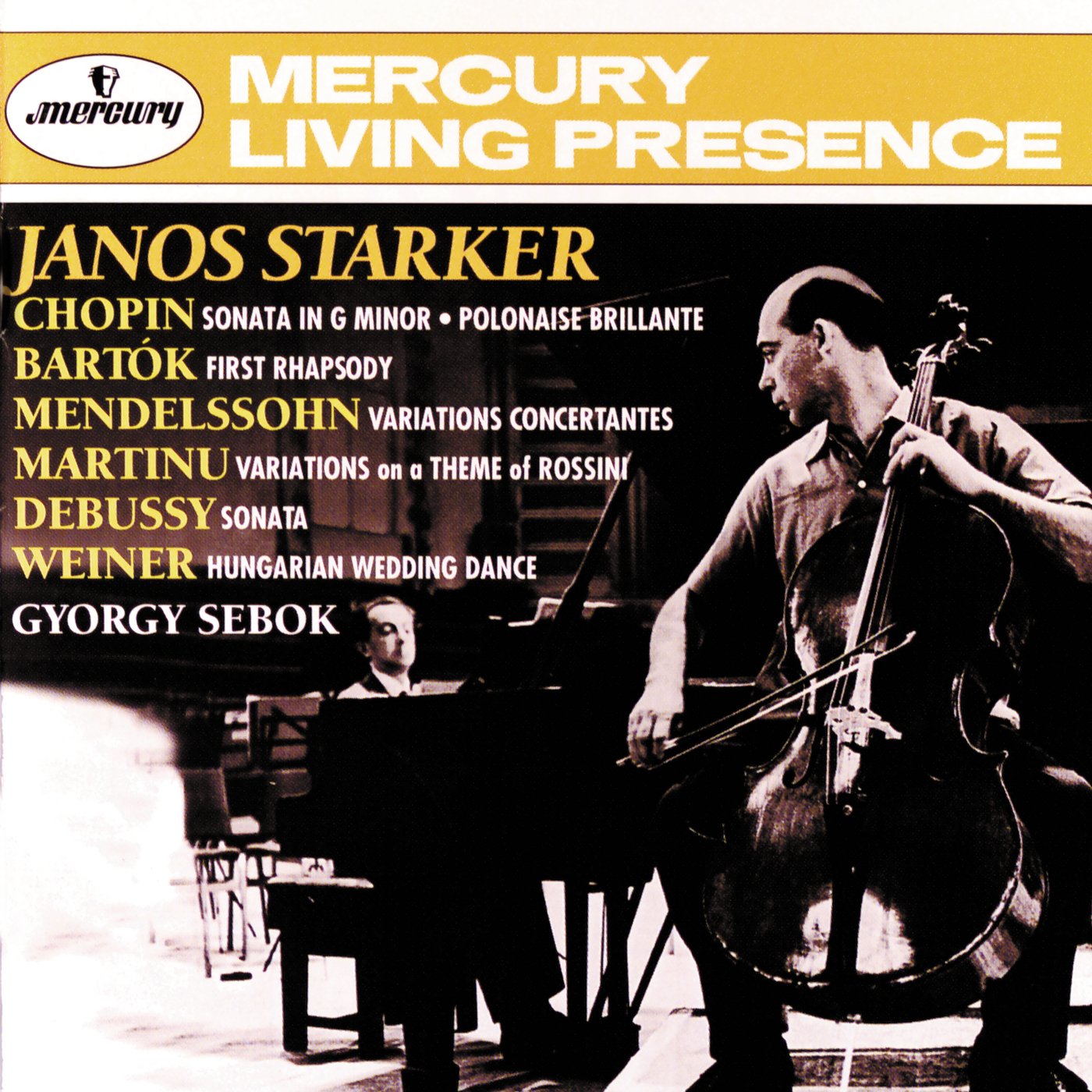 Janos Starker Spielt Music