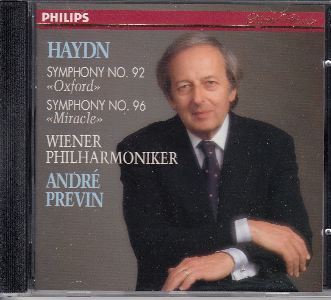 Previn,Wiener Philhharmoniker - Sinfonien 92u Classical