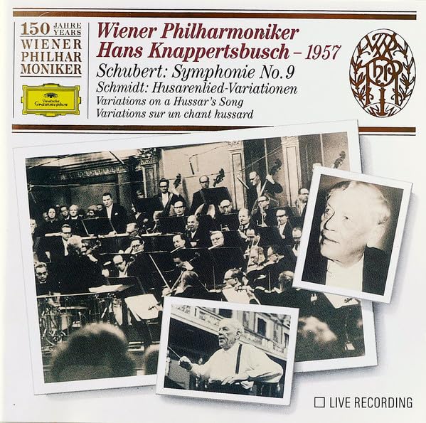 Jubilaums Edition Wiener Philarmoniker: Schmidt "Variationen", Schubert "Symphony Nr.9", Hans Knappertsbusch Music