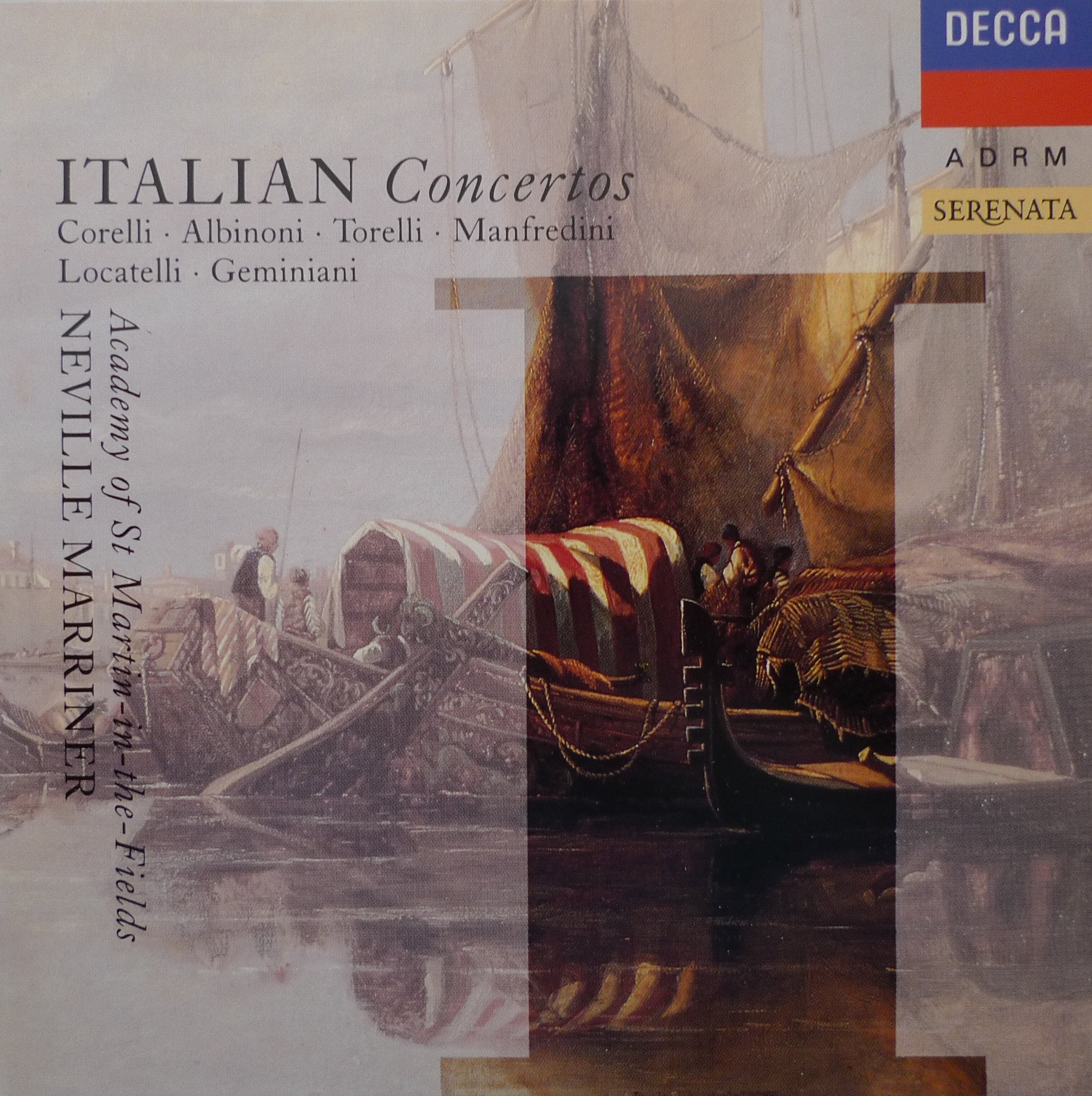 Concertos Italiens:Corelli-Albinoni-Torelli,etc-Marriner-Amf Music