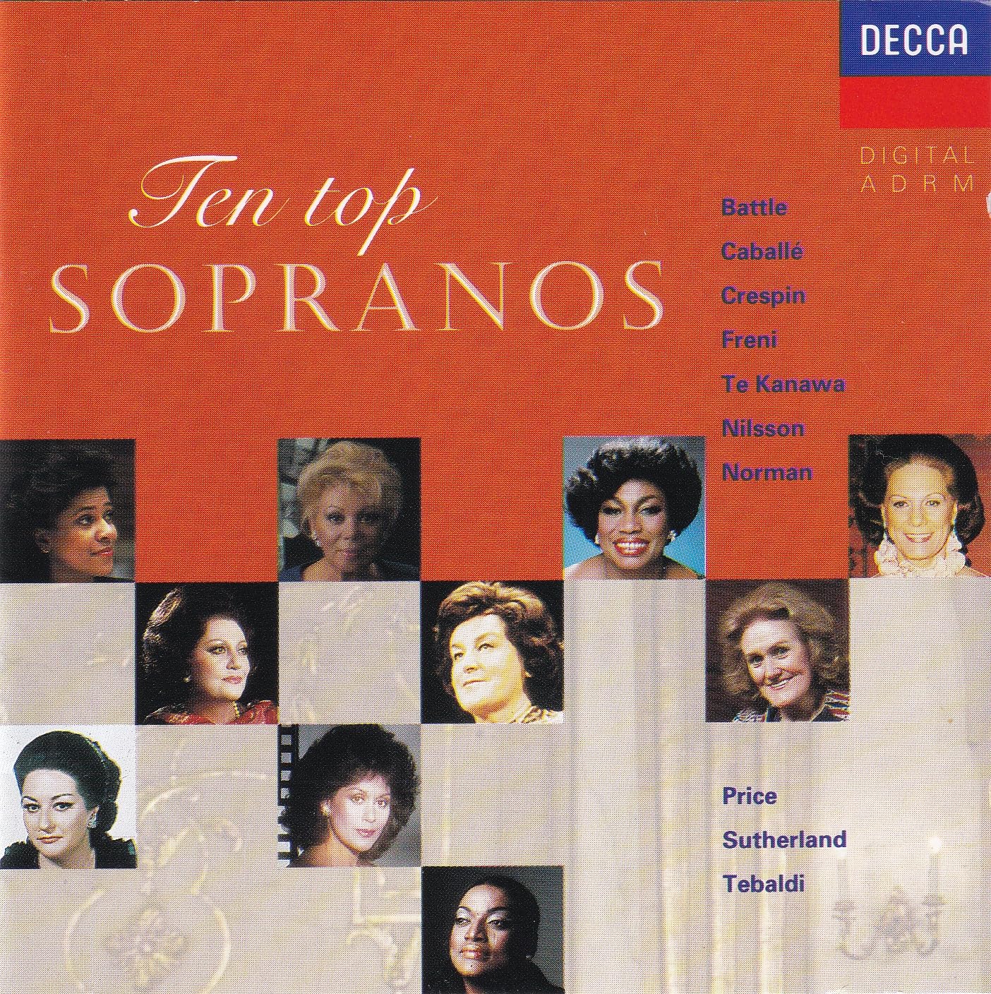Ten Top Sopranos Music